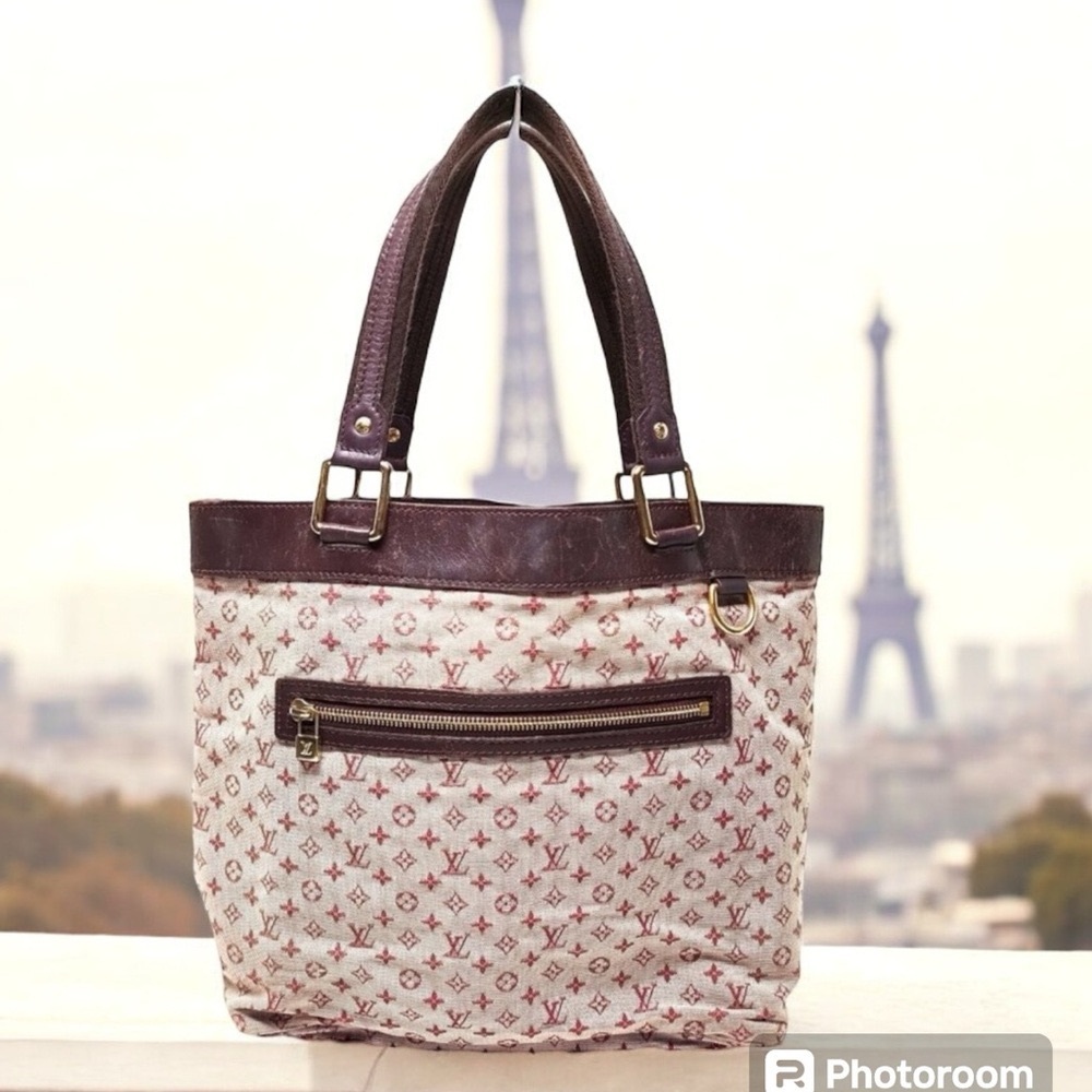 Preowned LOUIS VUITTON Monogram Mini Lin Lucille GM